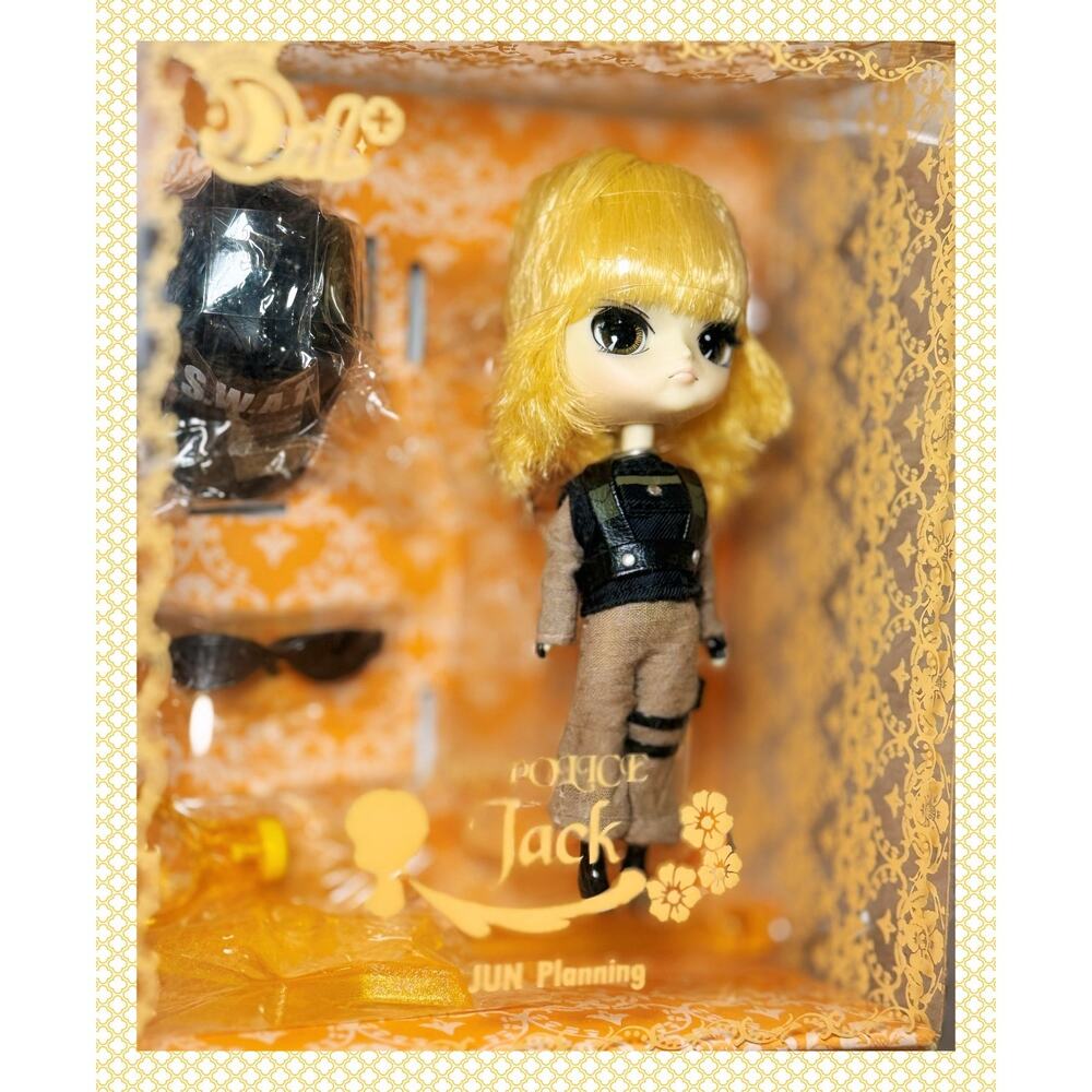 Little Dal Pullip Police Jack Jun Planning Mini Petite Blythe 4.3" Fashion Doll
